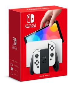 Image of (White) Nintendo Switch OLED Model Console