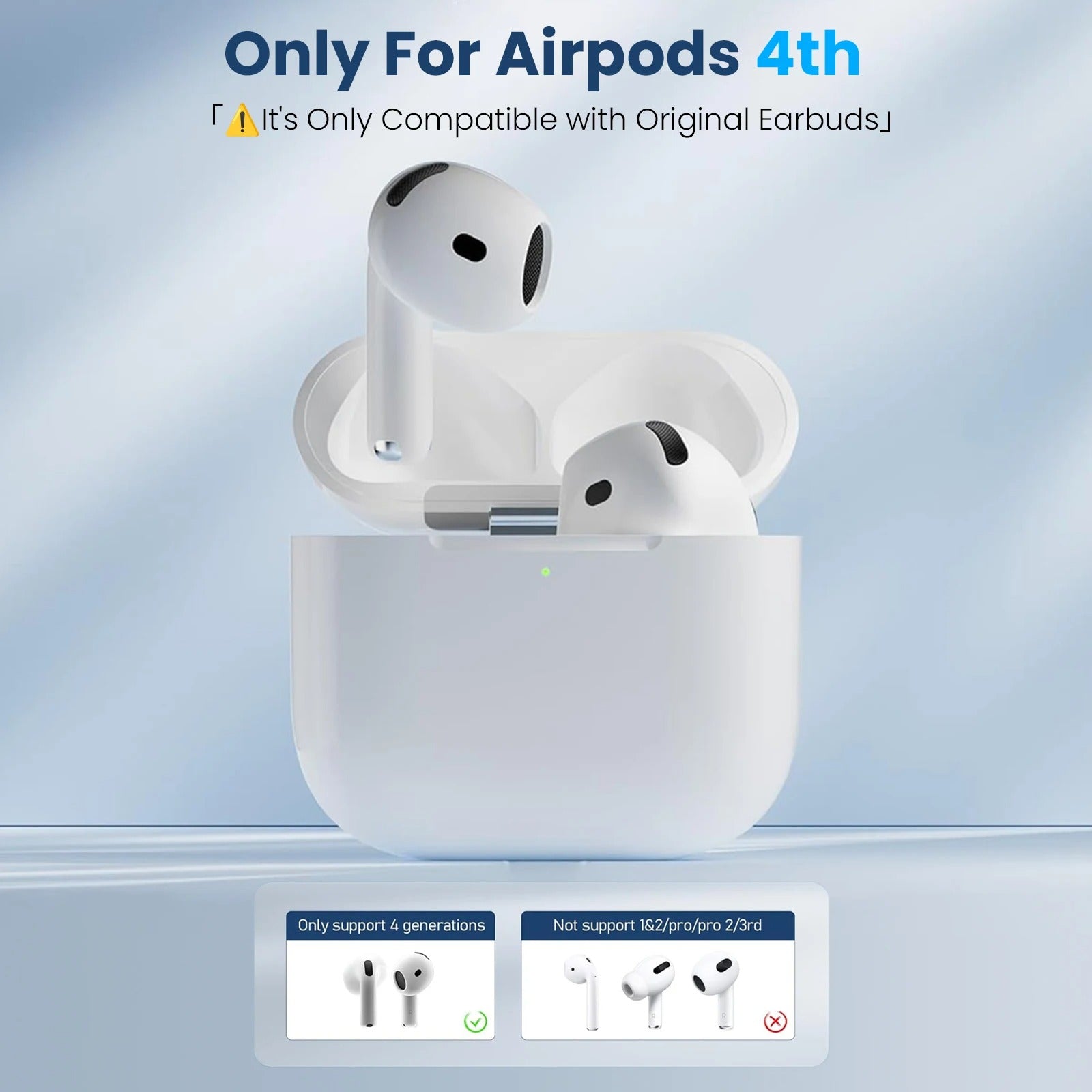 Apple Airpods with USB-C Charging Case (4th Gen)